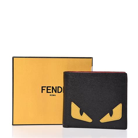 fendi wallet with eyes|fendi wallet monster eyes.